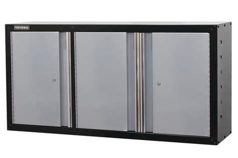 performax 48 wide 3 door all steel wall cabinet|menards performax garage cabinet.